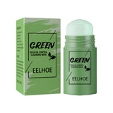 Máscara de chã verde com óleo anti acne,para cuidados com a pele 40g